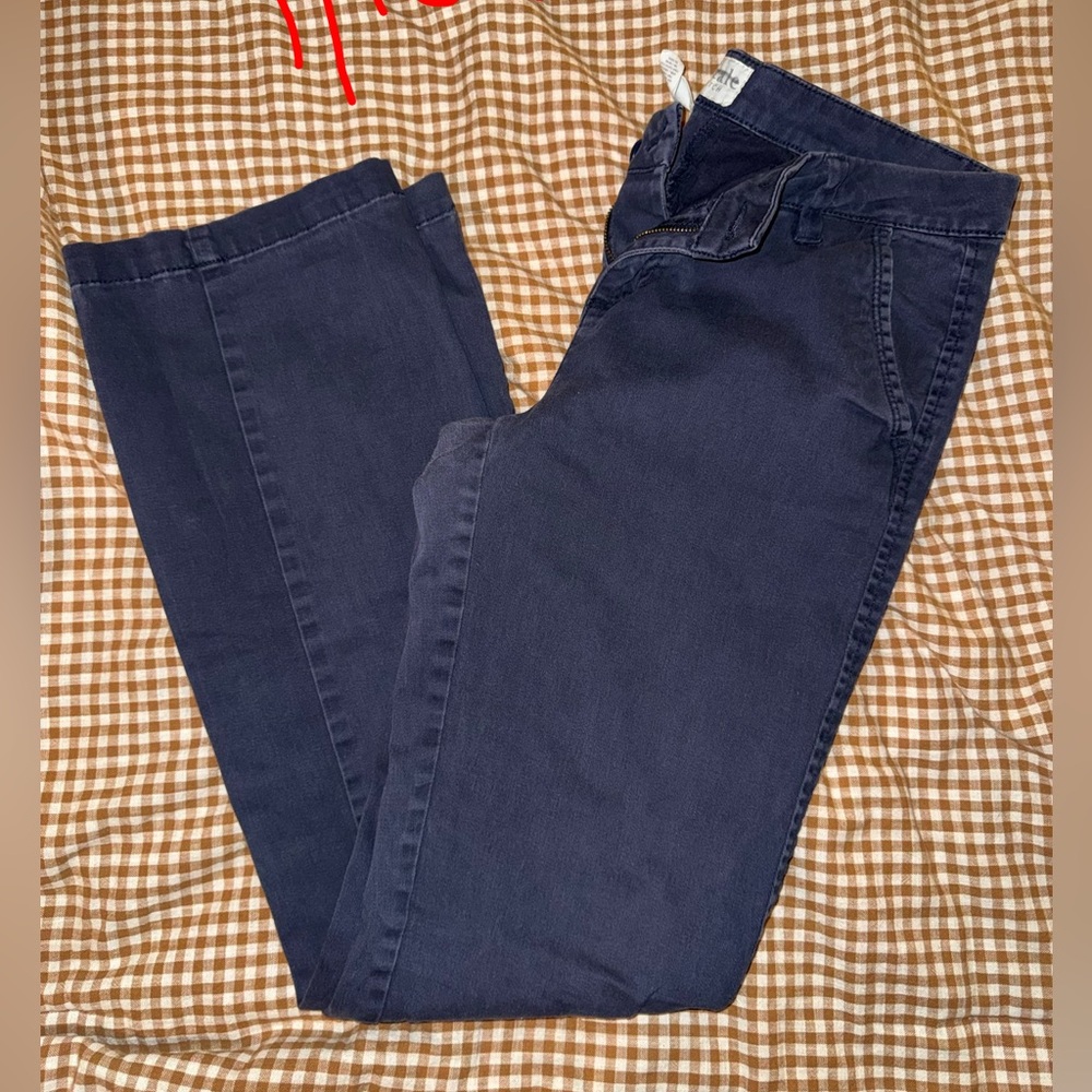 Aeropostale Navy Straight Leg Pants